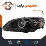 چراغ جلو چپ جک J5 کد فنی 4121100U7101 مشهدی پارت