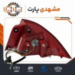 چراغ عقب روی گلگیر جک J5 سمت راننده - Image 2